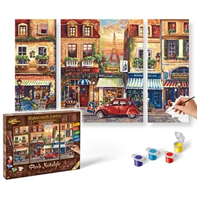 Afbeelding van Schipper Schilderen op Nummer Parijs Nostalgie Hobbypakket