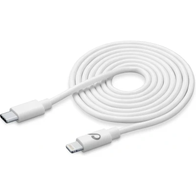 Afbeelding van Cellularline usb kabel, c naar Apple 3M, wit