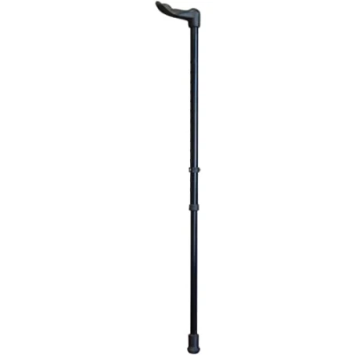 Afbeelding van Aidapt Ergonomische wandelstok met palmgrip Rechtshandig