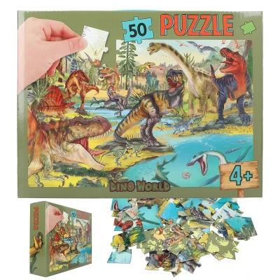 Afbeelding van Depesche Dino World puzzel 50 stukjes
