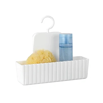 Afbeelding van Allstar douche Caddy Minas wit doucheplank, wandmand, polypropyleen, 25,3 x 22,5 8 cm,