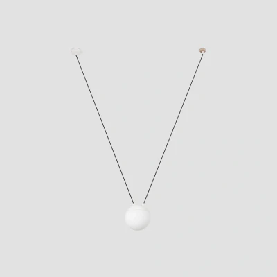 Afbeelding van Faro Lighting Mine 1 Light White Suspension Hanger, E27