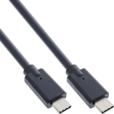 Afbeelding van InLine 35701A USB kabel 1 m 3.2 Gen 2 (3.1 2) C Zwart