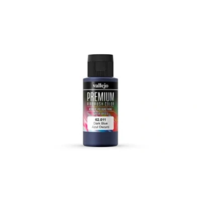 Afbeelding van Vallejo Premium Airbrush Color Dark Blue 60ml VAL62011