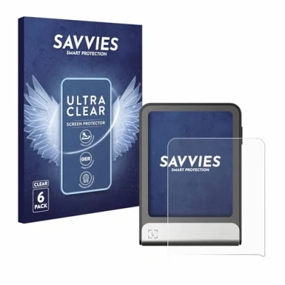 Afbeelding van Savvies Screenprotector voor Ledger Flex Folie Beschermfolie transparant (6 Stuks)