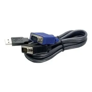 Afbeelding van Kabel KVM Trendnet TK CU15 Zwart