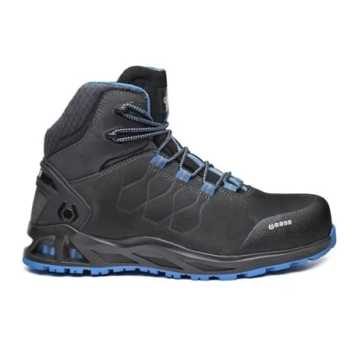 Afbeelding van Portwest Base Protection Veiligheidsschoenen Grotte: 42, Kleur: Grijs en Blauw, B1001GBU42