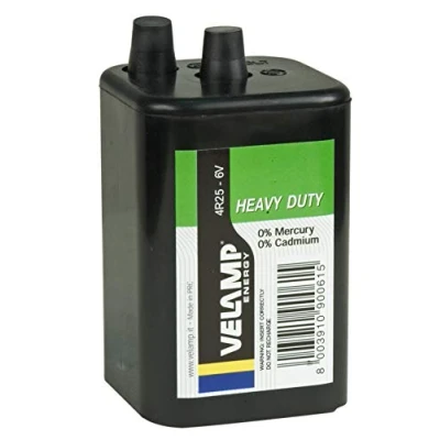 Afbeelding van Vierkant koolstof zinkbatterij, 4R25, 6V