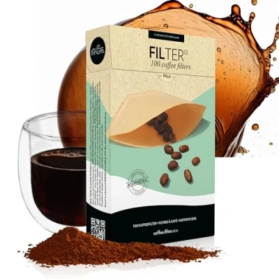 Afbeelding van Finum Koffiefilters no. 2 100 stuks