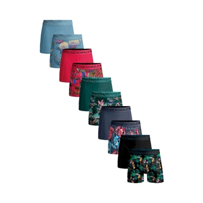 Afbeelding van Muchachomalo Heren Boxershorts 10 Pack Maat XL 95% Katoen Mannen Onderbroeken