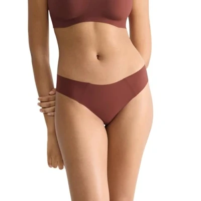 Afbeelding van Sloggi TINY Tanga Slip, Dames, Maat: Small, Burnt henna