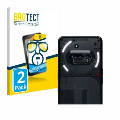 Afbeelding van BROTECT Screenprotector voor Nothing Phone (3a) (ALLEEN Camera Lens) Folie Beschermfolie transparant (2 Stuks)