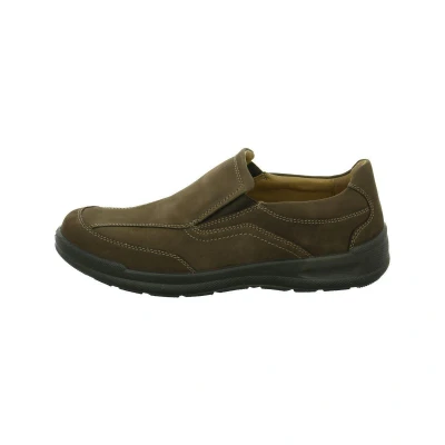 Afbeelding van Jomos Instappers, Heren, Maat: 42, Choco Veloursleer