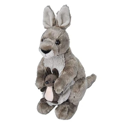 Afbeelding van Wild Republic 10905 10935 pluche Kangoeroe, Cuddlekins knuffeldier, dier, 30 cm