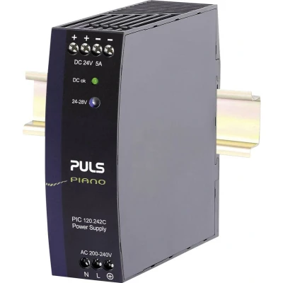 Afbeelding van PULS Piano DIN rail netvoeding 24 V/DC 5 A 120 W Inhoud: 1 stuk(s)