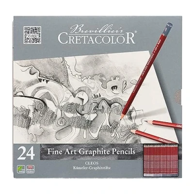 Afbeelding van CRETACOLOR 160 24 Fine Art grafietstiften, delig