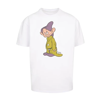 Afbeelding van F4NT4STIC Disney Classic Dopey Tshirt print, Heren, Maat: 3XL, White