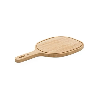 Afbeelding van Snijplank Pebbly Met Handvat en Sapgeul Large 47x25 cm