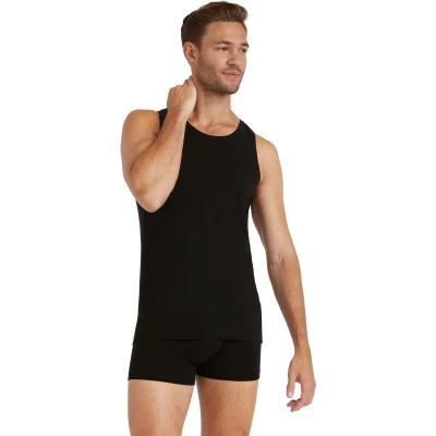 Afbeelding van Falke Singlet Hemd, Heren, Maat: XL, Black