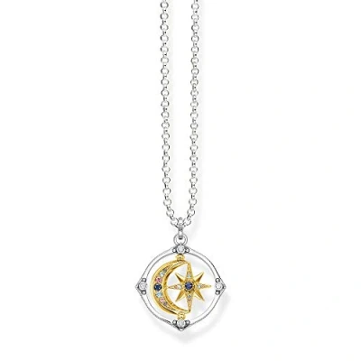 Afbeelding van Thomas Sabo Dames Ketting 925 Zilver Kleur steen One Size Meerkleurig 32017957