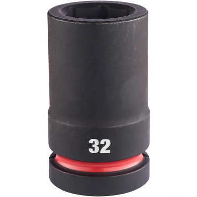 Afbeelding van Milwaukee Accessoires SHOCKWAVE Slagdop 1&quot; diep 32mm 1 stuk 4932480426