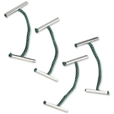 Afbeelding van Q Connect Metalen Treasury Tag, 25 mm, 100 stuks, groen