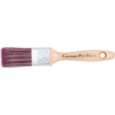Afbeelding van Copenhagen Pro Flex platte kwast maat 3 synthetisch haar FSC houten steel 23.200.30