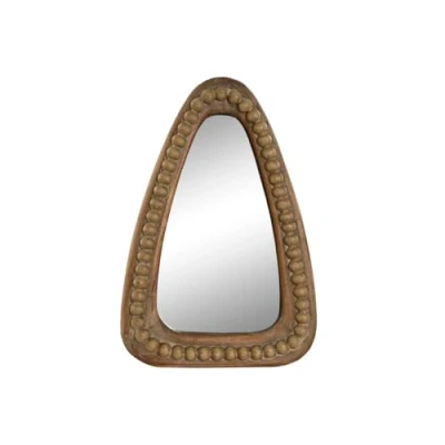 Afbeelding van Wandspiegel Home ESPRIT Bruin Hout Koloniaal Ballen 24 x 4 35 cm