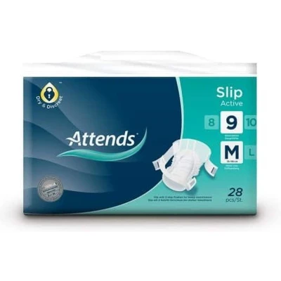 Afbeelding van Attends Slip active 9 maat M (28 st)