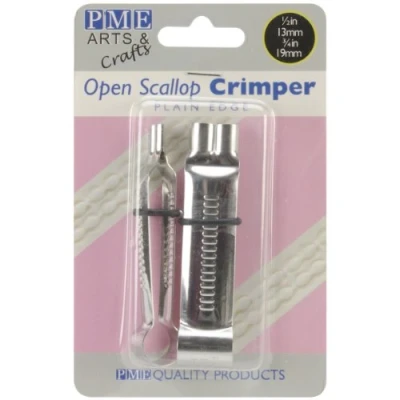 Afbeelding van PME Open Scallop Crimper Plain Edge (13mm &amp; 19mm)