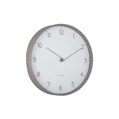 Afbeelding van Karlsson Wandklok Sencillez Donkergrijs Ø30cm