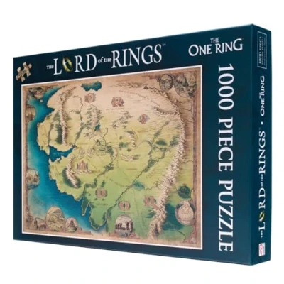 Afbeelding van The One Ring: Map of Eriador 1000 Piece Jigsaw Puzzle