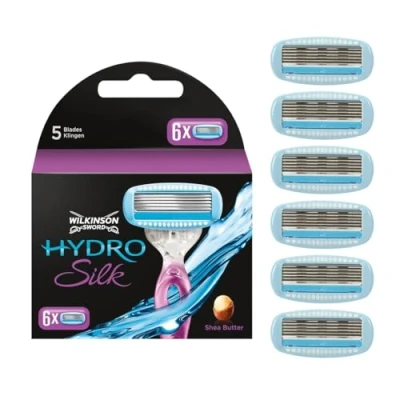 Afbeelding van Wilkinson Hydro Silk 6 Scheermesjes navulling