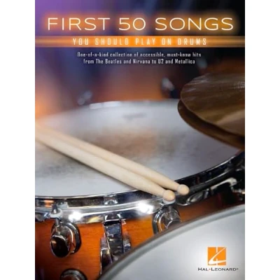 Afbeelding van Hal Leonard First 50 Songs You Should Play on Drums songboek voor drum