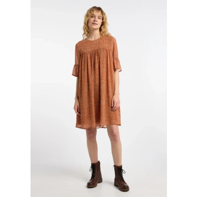 Afbeelding van Jurk DREIMASTER S / Oranje Multikleurig 100% Polyester
