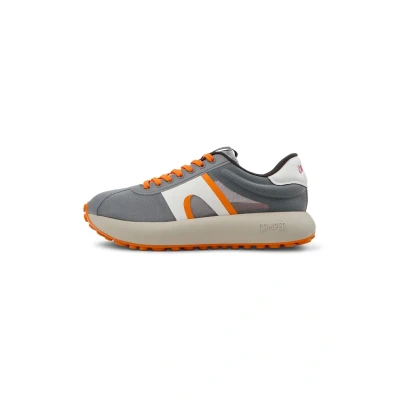 Afbeelding van Camper Athens Sneakers laag, Heren, Maat: 42, Mittelgrau Textiel