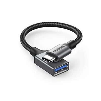 Afbeelding van UGREEN USB 3.0 OTG Adapter C naar A Kabel. (Zwart)