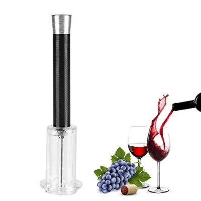 Afbeelding van Flesopener, Wijnopener Kurkentrekker Luchtdruk Pomp Flesopener Kurk Remover Gereedschap Gemakkelijk Pop Out