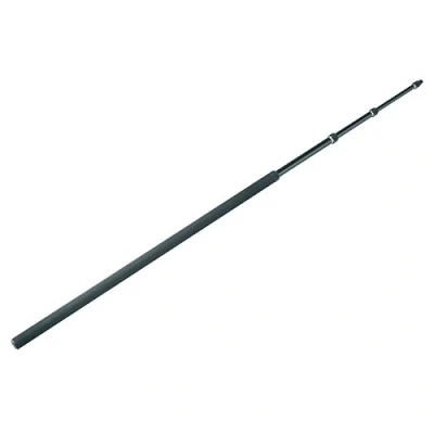 Afbeelding van König &amp; Meyer 23770 microfoonangel Glasfaser 4 voudig uittrekbaar, zwart Boompole