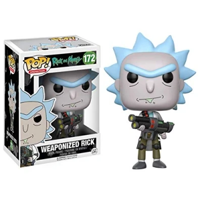 Afbeelding van Funko Pop! Weaponized Rick #172 &amp; Morty ! Verzamelfiguur