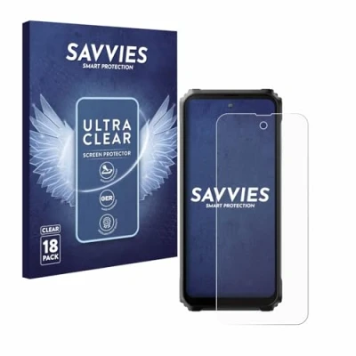 Afbeelding van Savvies Screenprotector voor Blackview BL9000 Pro Folie Beschermfolie transparant (18 Stuks)