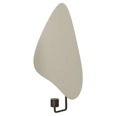 Afbeelding van Audo Copenhagen Flambeau Kandelaar Wand Medium Bronzed Brass/Grey