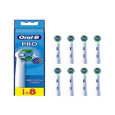 Afbeelding van Oral B Pro Precision Clean Borstels voor elektrische tandenborstels, 8 stuks