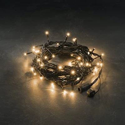 Afbeelding van Koppelbare kerstverlichting Kerstlampjes 5 meter Konstsmide (50 LEDs, Binnen/Buiten)