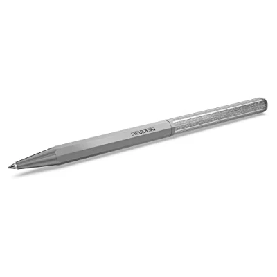 Afbeelding van Swarovski 5654064 Balpen Crystalline Achthoekig donkergrijs zwart 0,8