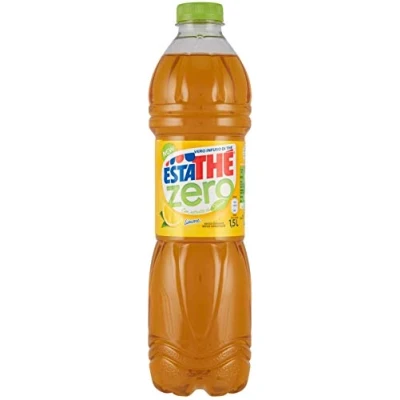 Afbeelding van Ferrero Estathe Limone Zero Ijsthee, citroenthee, verfrissende drank zonder suiker, brik, 20 cl, met stevia extract, 36 stuks