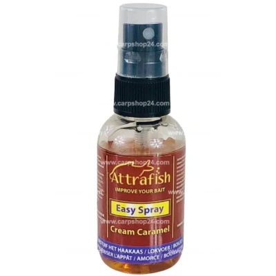 Afbeelding van Attrafish Easy Spray 9 Smaken Cream Caramel