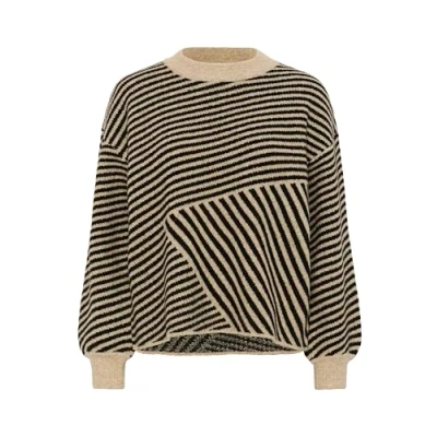Afbeelding van Kaffe KAverana Knit Pullover Dames Trui Maat M