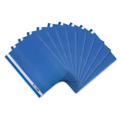 Afbeelding van Oxford Snelhechter A4, van kunststof, blauw, 10 stuks