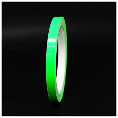 Afbeelding van 10 Meter Neon Decoratieve Strips Auto Motorfiets Boot Modelbouw Finest Folia Side zelfklevende waterdicht (8mm breedte, Groen)